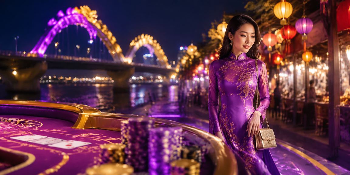 Không khí baccarat trực tuyến tại Đà Nẵng với trang phục áo dài truyền thống