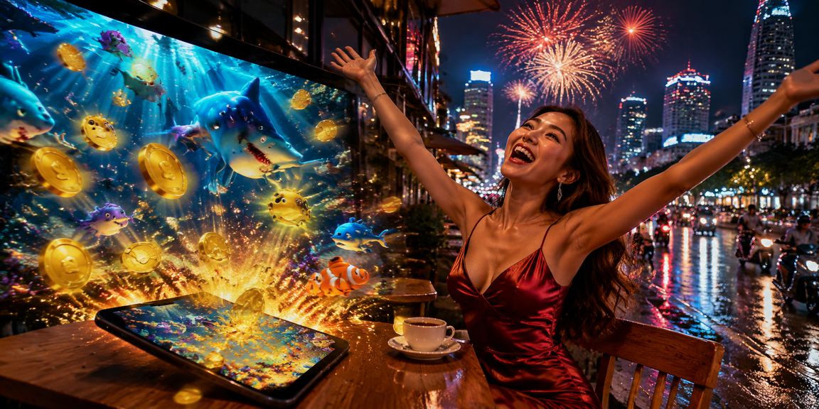 Người dùng đặt cược thể thao tại quán cà phê ở Hồ Chí Minh buổi tối